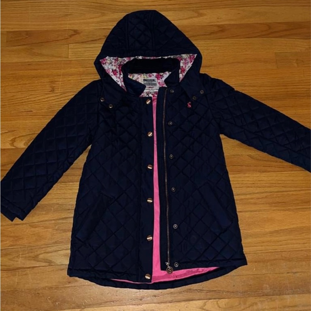 COPY - Joules Quilted Girls Coat